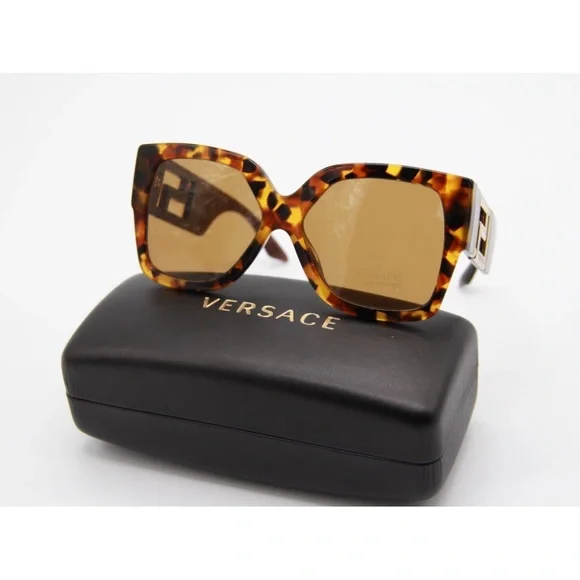 NEW VERSACE VE4402 5119/73HAVANA BROWN SUNGLASSES MOD 4402 5119/73 - Picture 7 of 11